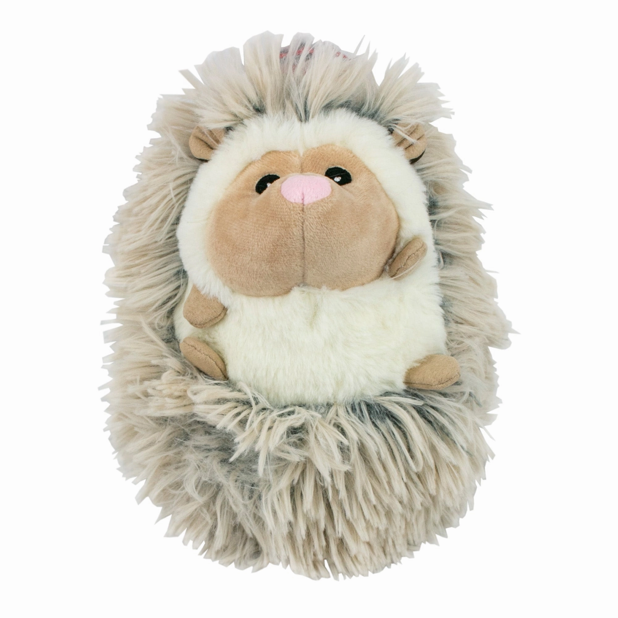 Squeaky Plush Dog Toy: Real Feel Fluffy Holiday Hedgehog wet cat food,canned cat food,gravy cat food