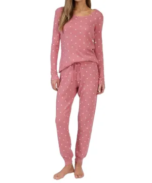 Star Classic Thermal Set With Jogger In Red