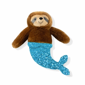 Starfish the Magical Mersloth, Dog Squeaky Plush toy wet cat food,canned cat food,gravy cat food
