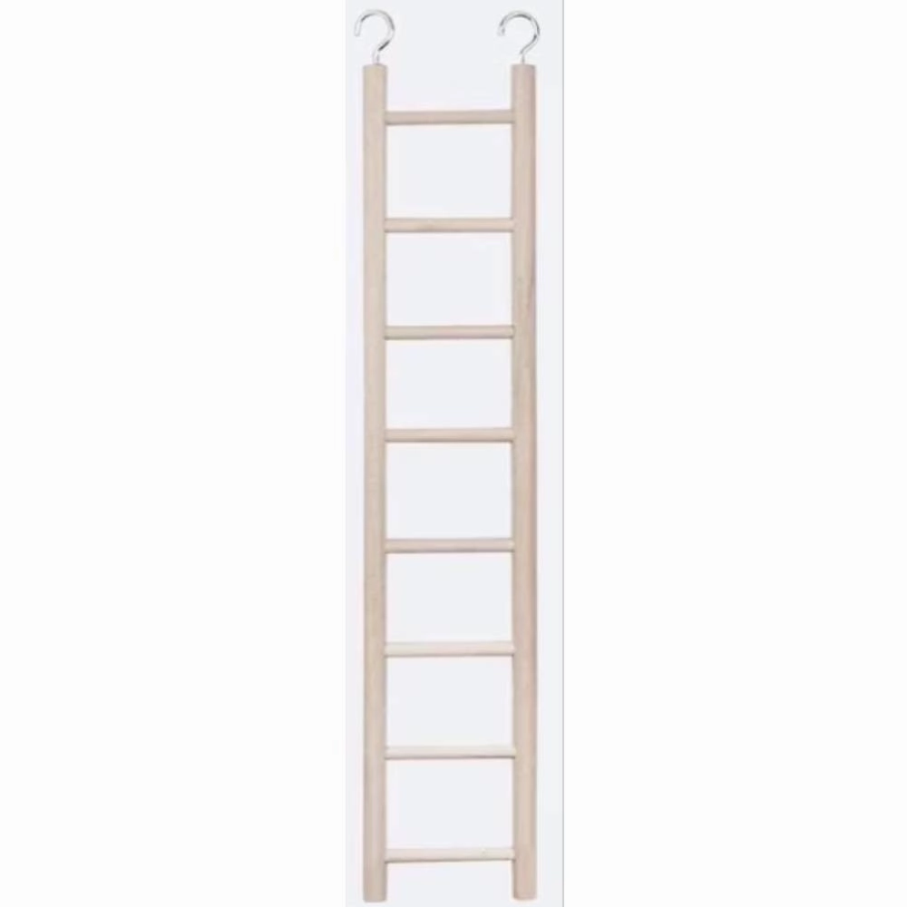 StarlingPet Wooden Ladder for Small Animals 8step bird nesting box,bird cage accessories,bird habitat