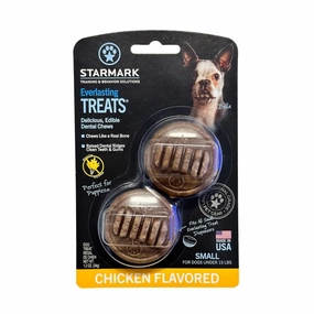 Starmark Everlasting Treats Chicken Flavoured 2pk puppy car seat,dog car harness,travel dog crate