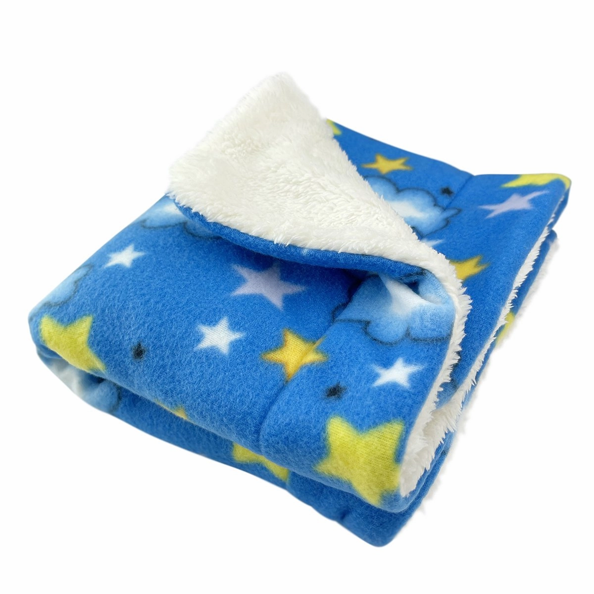 Stars And Clouds Fleece Dog Blanket fleece dog blanket,soft dog throw,cozy pet blanket