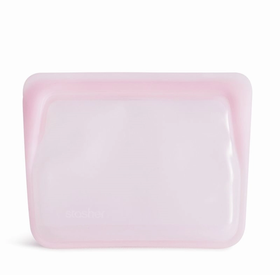 Stasher Reusable Silicon Bag for Dog Treats, Stand-Up Bag Mini