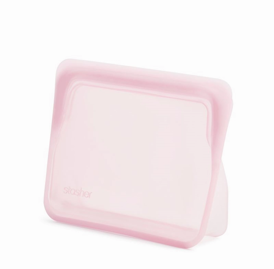 Stasher Reusable Silicon Bag for Dog Treats, Stand-Up Bag Mini