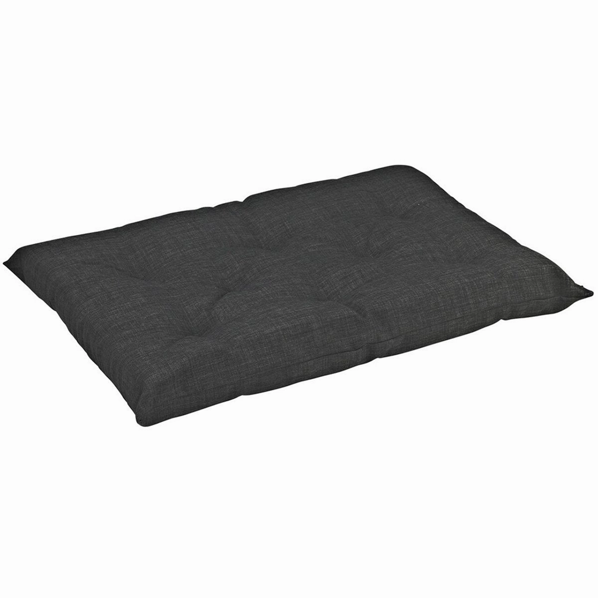 Storm Microlinen Tufted Cushion Dog Crate Mat crate mat,memory foam pad,dog bed cushion