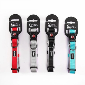 Sturdy And Comfortable Nylon Dog Collar For Large Dogs- 25 MM Wide dog harness and leash,reflective dog collar,pet walking gear