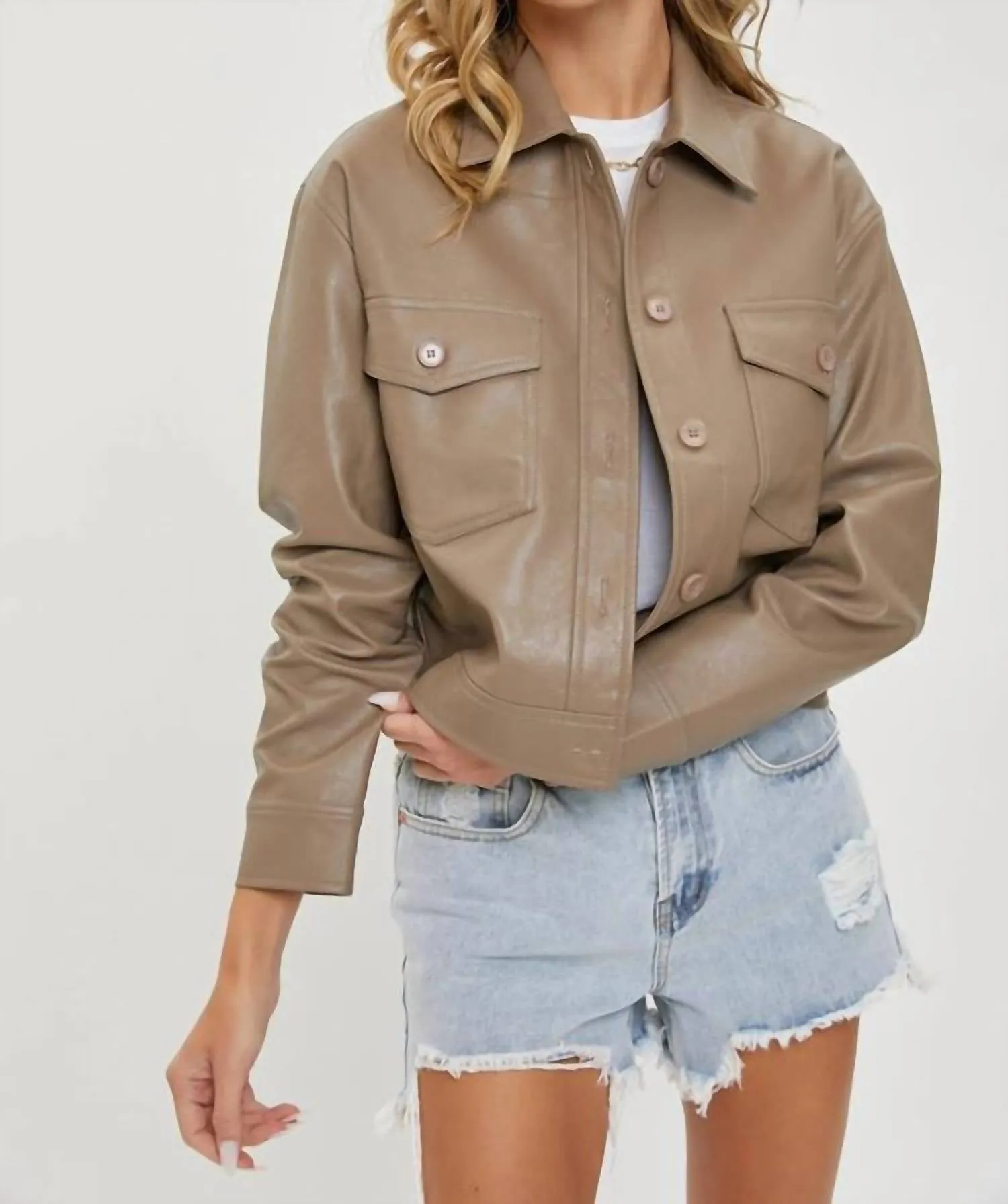 Suellen Jacket In Mocha