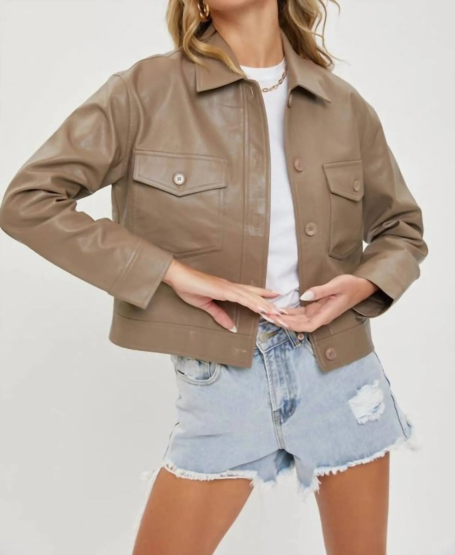 Suellen Jacket In Mocha