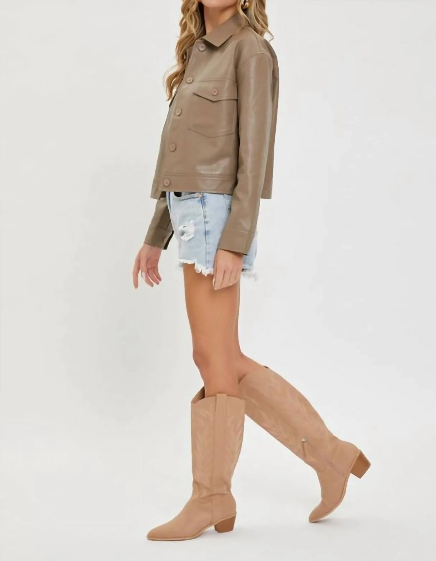 Suellen Jacket In Mocha