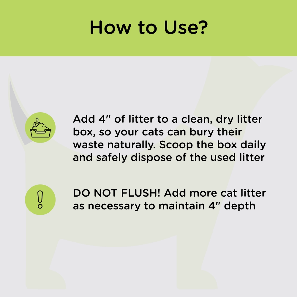 Sustainably Yours Multi Cat Plus Unscented Small Granules Cat Litter