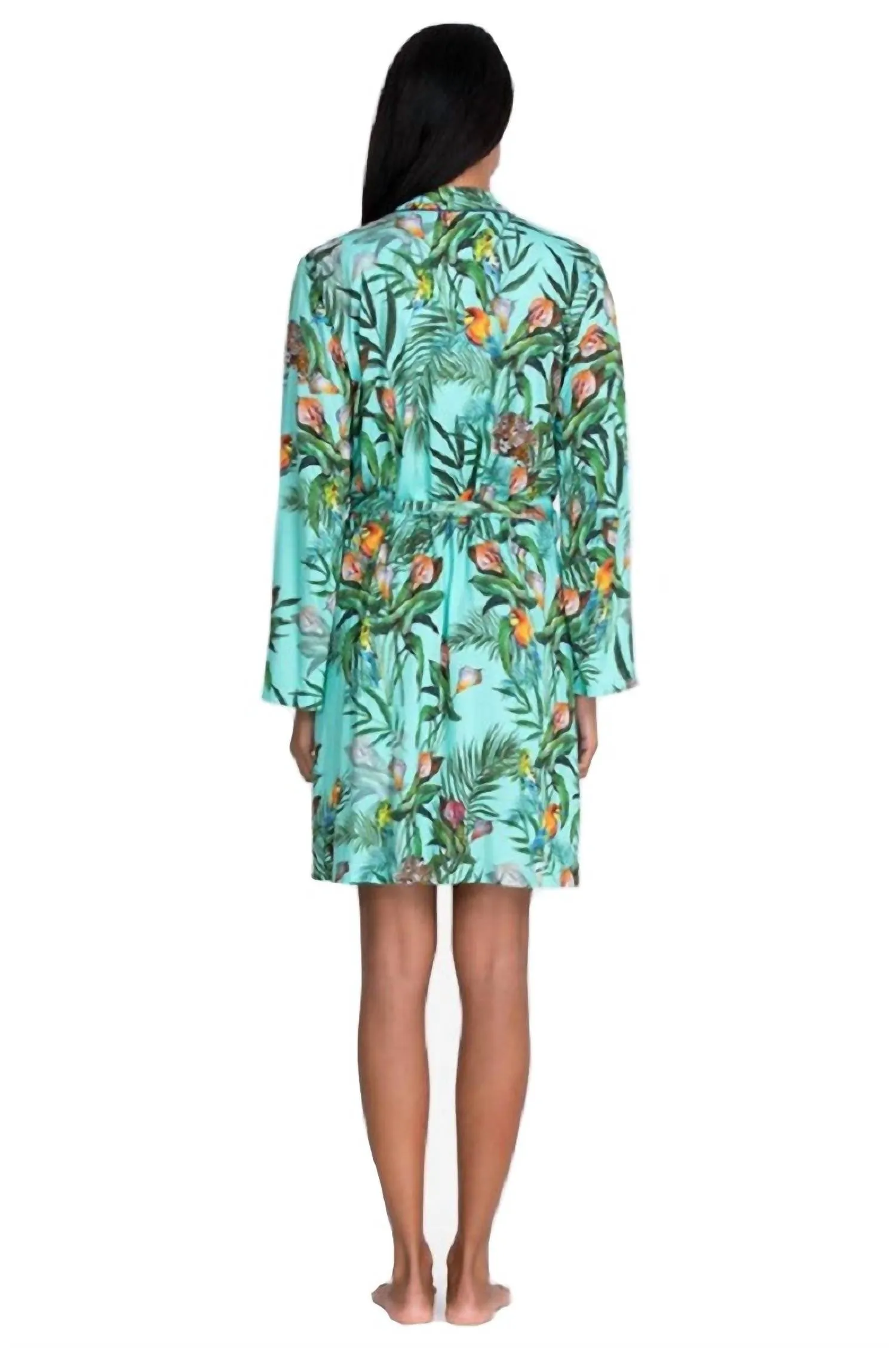 Taina Sleep Robe In Multi