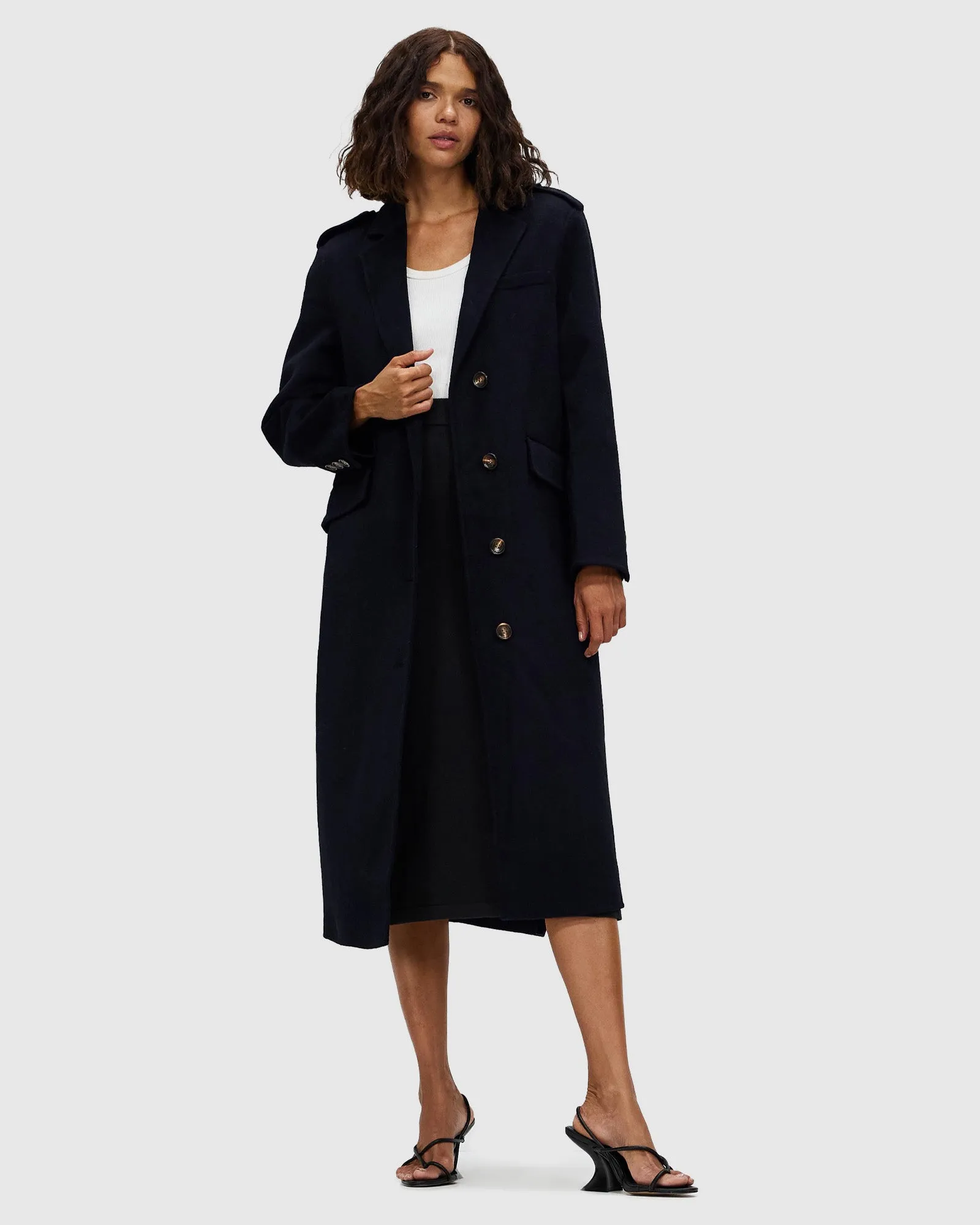 Tainted Love Longline Coat