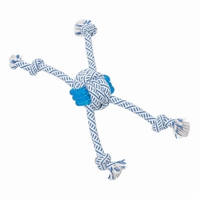 Tape winding type tooth cleaning knot durable dog toy,rope chew toy,interactive dog toy