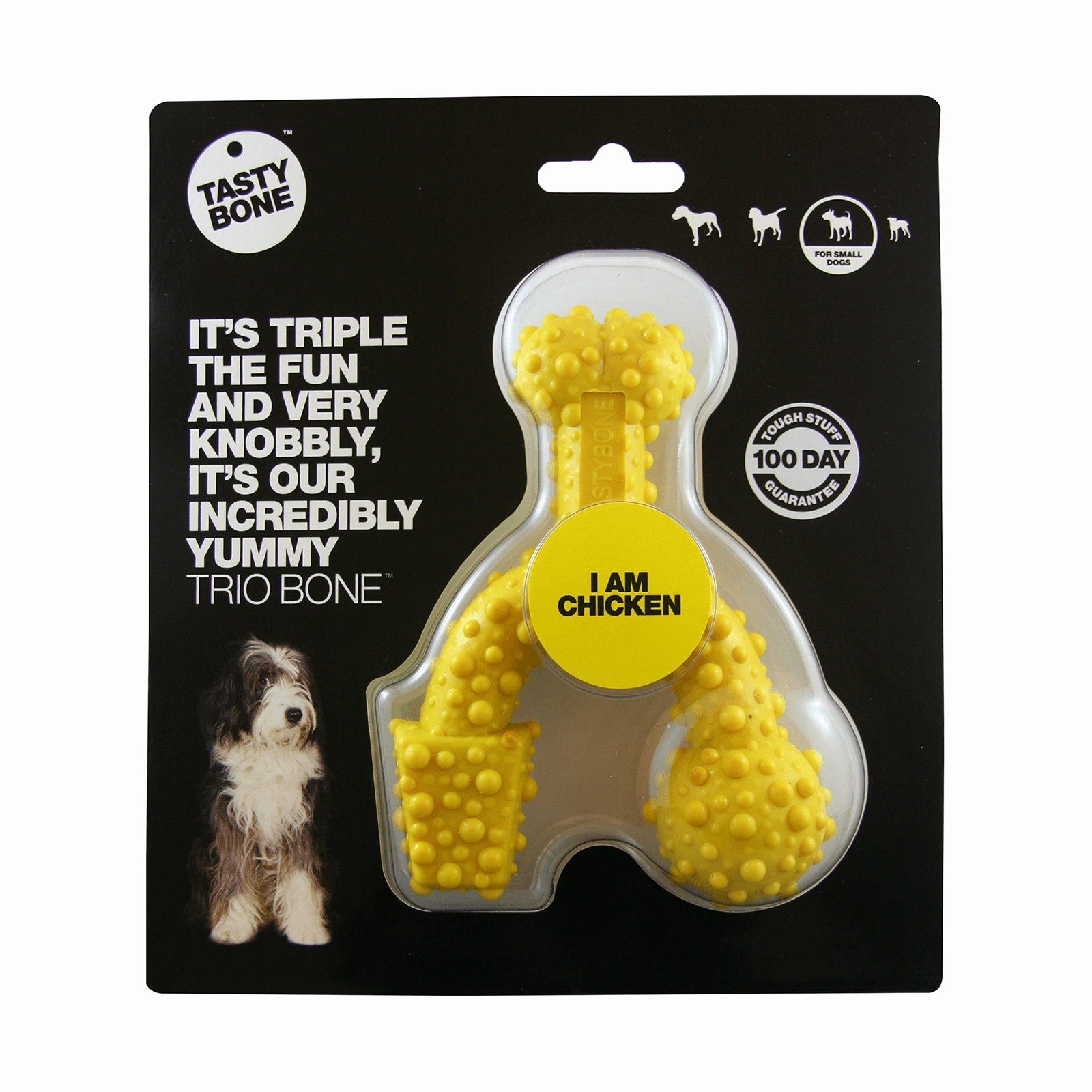 Tasty Bone Nylon Trio Chicken Dog Toy