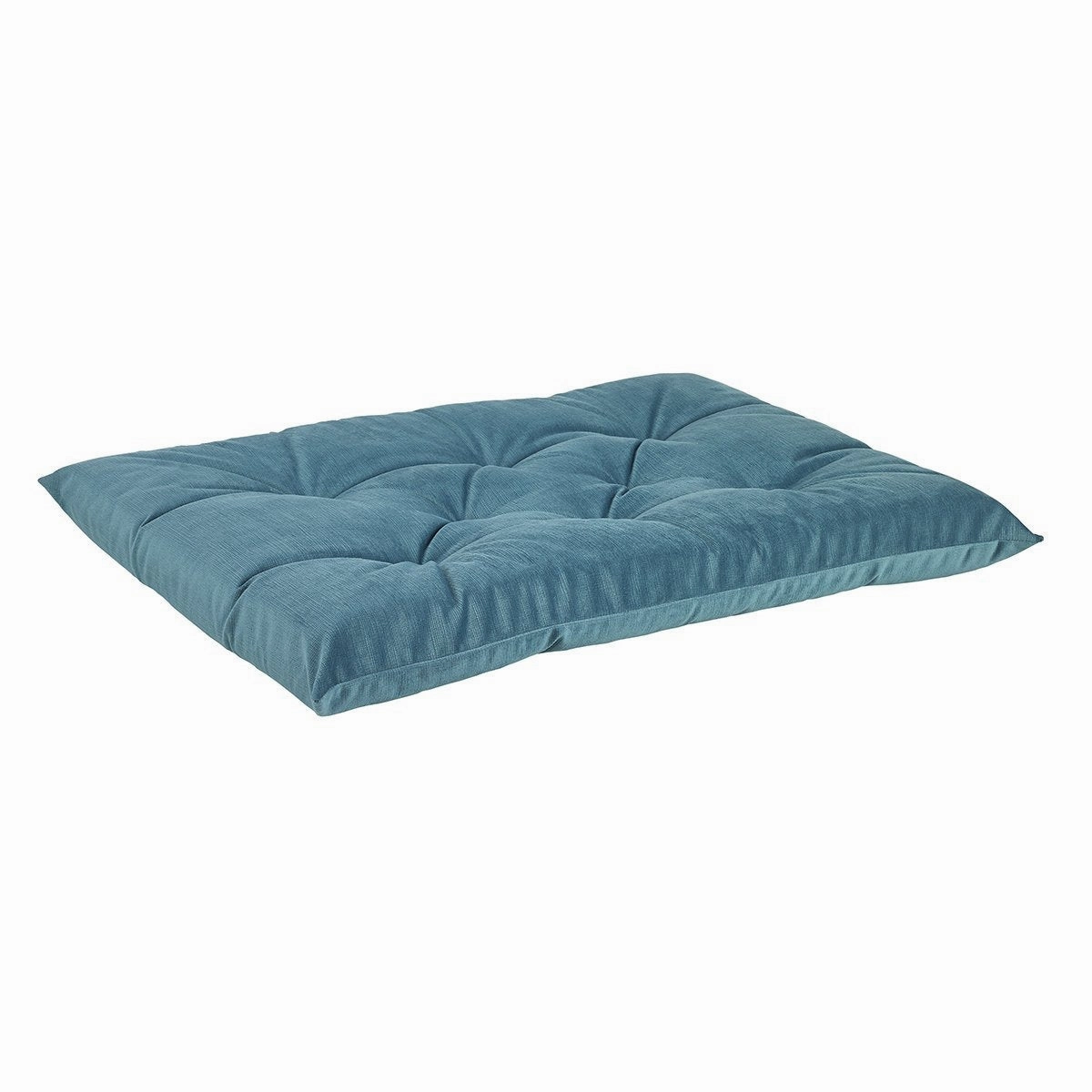 Teal Microvelvet Tufted Cushion Dog Crate Mat crate mat,memory foam pad,dog bed cushion