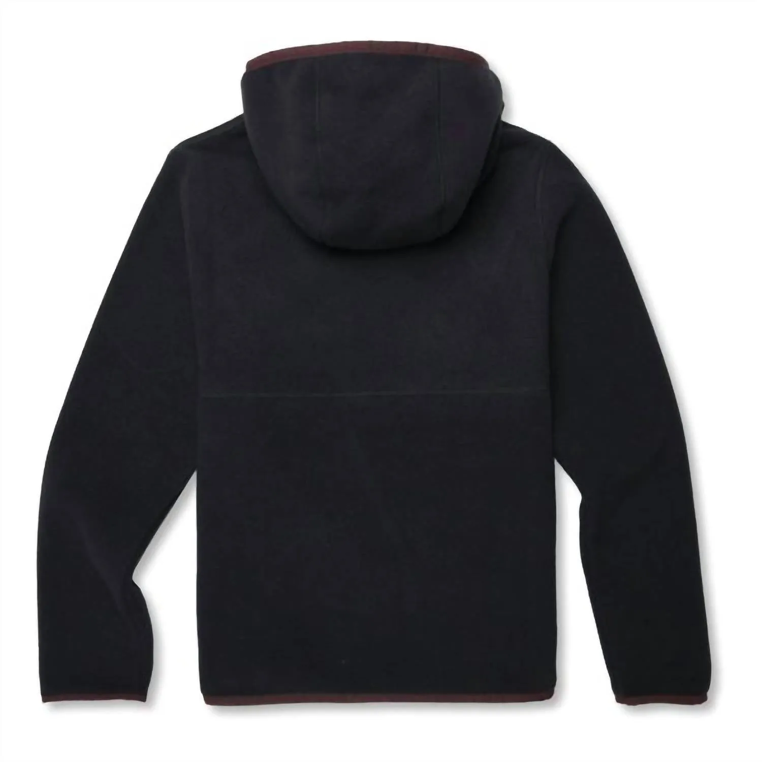 Teca Fleece Hooded Half-Zip Jacket In Road To Fame