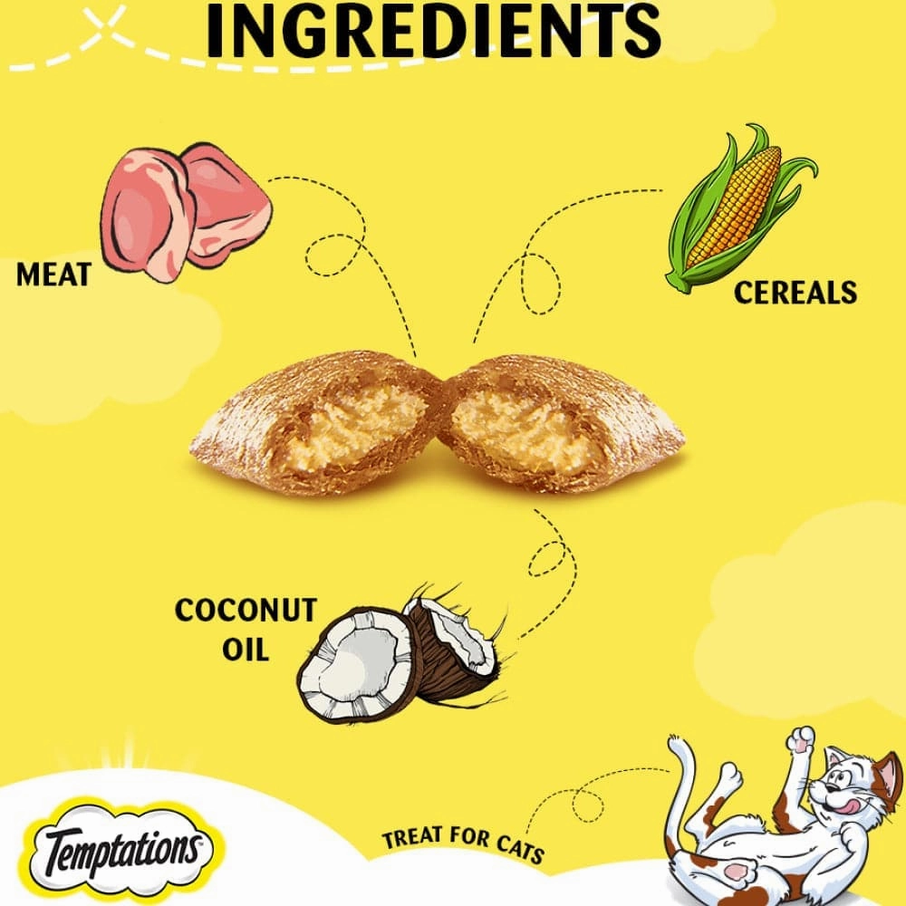 Temptations Tempting Tuna and Tasty Chicken Flavor Cat Treats Combo