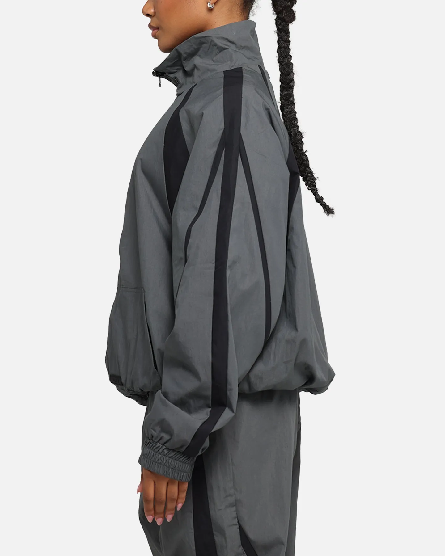 The Anti Order Acolyte Windbreaker Jacket Grey/Black