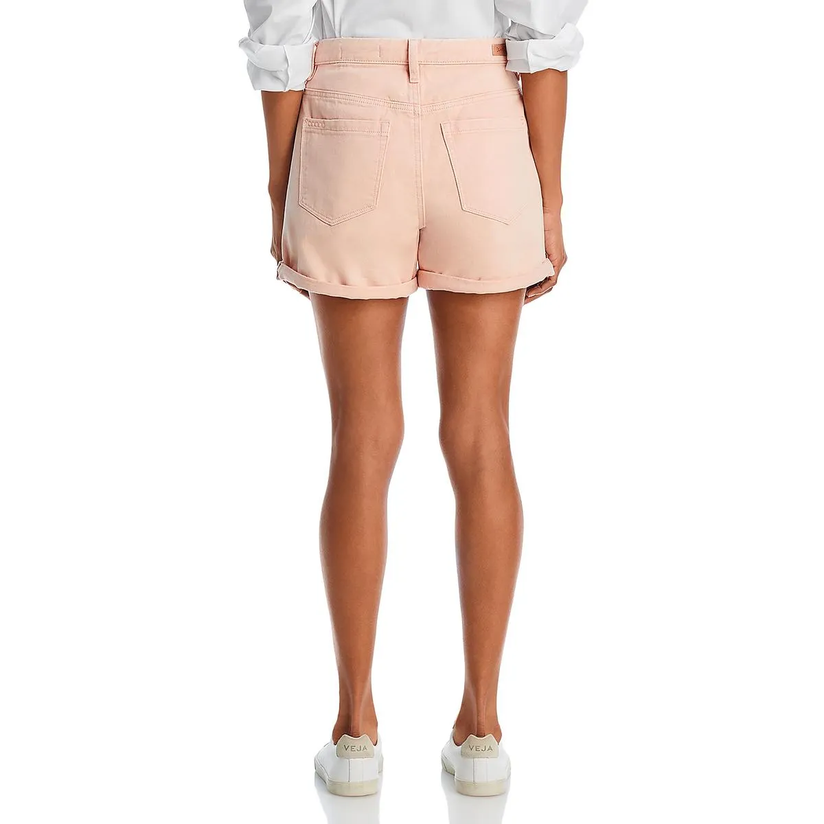 The Perry Mom Womens High Waisted Casual Cutoff Shorts