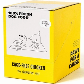 The Grateful Pet Gently Cooked Cage-Free Chicken Frozen Dog Food 2kg raw pet food,frozen meat dog,raw feeding dog