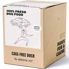 The Grateful Pet Gently Cooked Cage-Free Duck Frozen Dog Food 2kg raw pet food,frozen meat dog,raw feeding dog