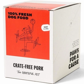 The Grateful Pet Raw Crate-free Pork Frozen Dog Food 2kg raw pet food,frozen meat dog,raw feeding dog