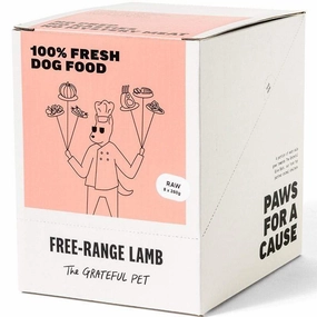 The Grateful Pet Raw Free-Range Lamb Frozen Dog Food 2kg raw pet food,frozen meat dog,raw feeding dog