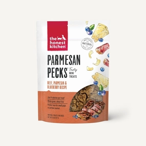 The Honest Kitchen Biscuit Dog Treats Parmesan Pecks Beef, Parmesan & Blueberry Recipe 8oz Bag dog biscuit treats,crunchy dog snacks,dog cookies