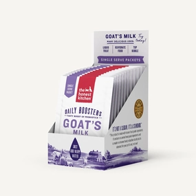 The Honest Kitchen Daily Boosters - Instant Goat's Milk 0.18oz/5g Sachet puppy food,chew toy for puppies,small dog treats