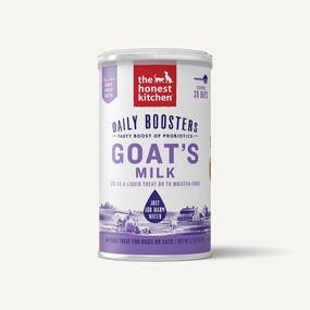 The Honest Kitchen Daily Boosters - Instant Goat's Milk 5.2oz Canister puppy food,chew toy for puppies,small dog treats