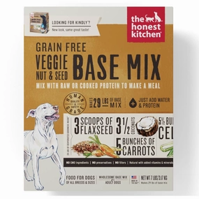 The Honest Kitchen Kindly Grain Free Veggie, Nut & Seed Base Mix Dehydrated Dog Food horse supplement horse vitamins animal probiotics livestock digestive aid horse immune booster