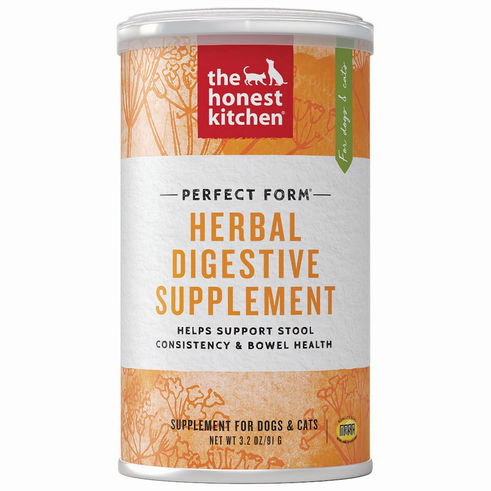 The Honest Kitchen Perfect Form Herbal Digestive Supplement For Dogs & Cats 3.2oz digestive care dog food,urinary care cat food,sensitive stomach pet food