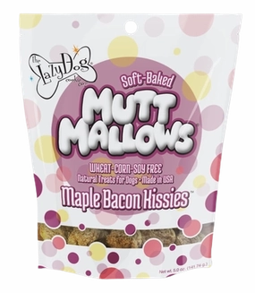 The Lazy Dog Cookie Company Mutt Mallows - Maple Bacon Kissies 5oz Bag barn supply,horse stable organizer,poultry waterer