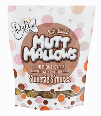 The Lazy Dog Cookie Company Mutt Mallows - Sweetie S'mores 5oz Bag barn supply,horse stable organizer,poultry waterer