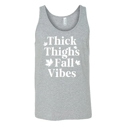 Thick Thighs Fall Vibes Shirt Unisex