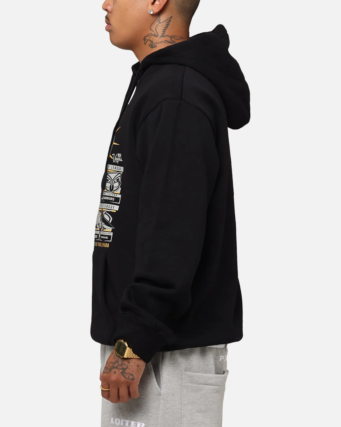 Tidwell NRL 2025 Las Vegas Round Sign Hoodie Black