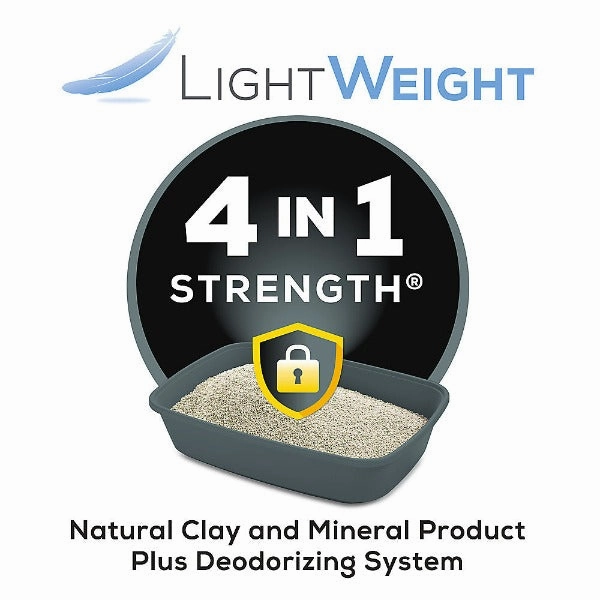 Tidy Cats LightWeight 4-in-1 Strength Clumping Multi-Cat Litter