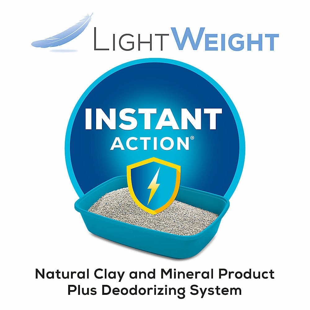 Tidy Cats LightWeight Instant Action Clumping Cat Litter, 2.72kg