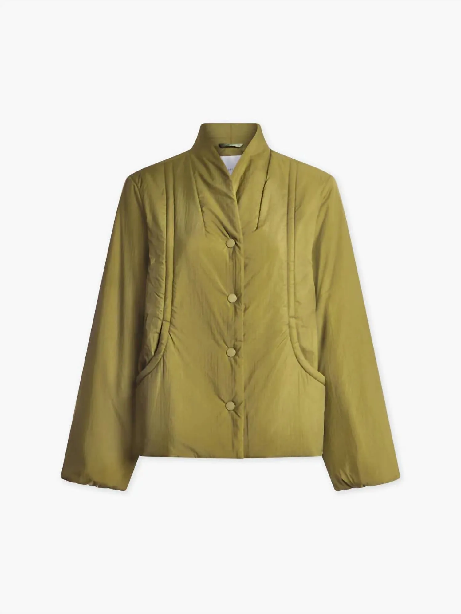 Tilley Light Padded Jacket In Green Moss