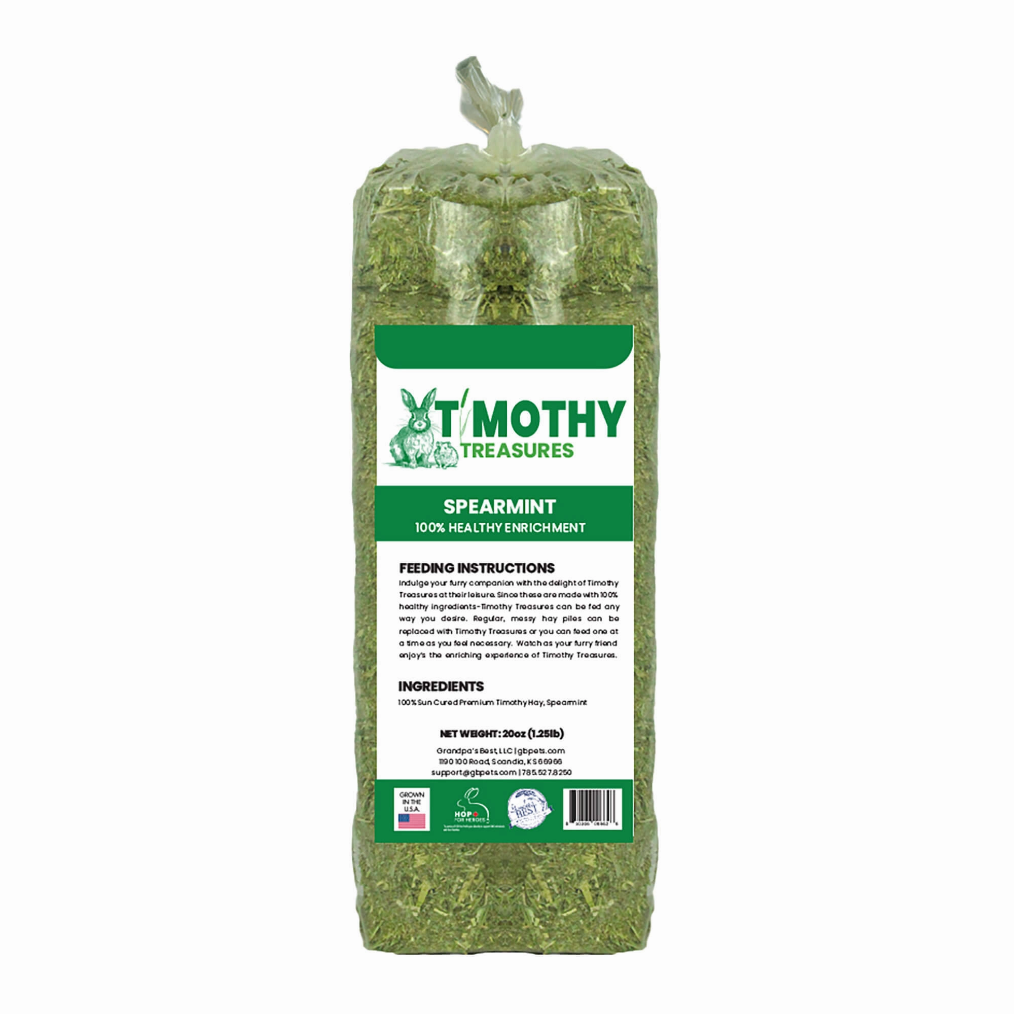 Timothy Treasures Spearmint organic dog treat,hypoallergenic dog snack,specialty pet treat