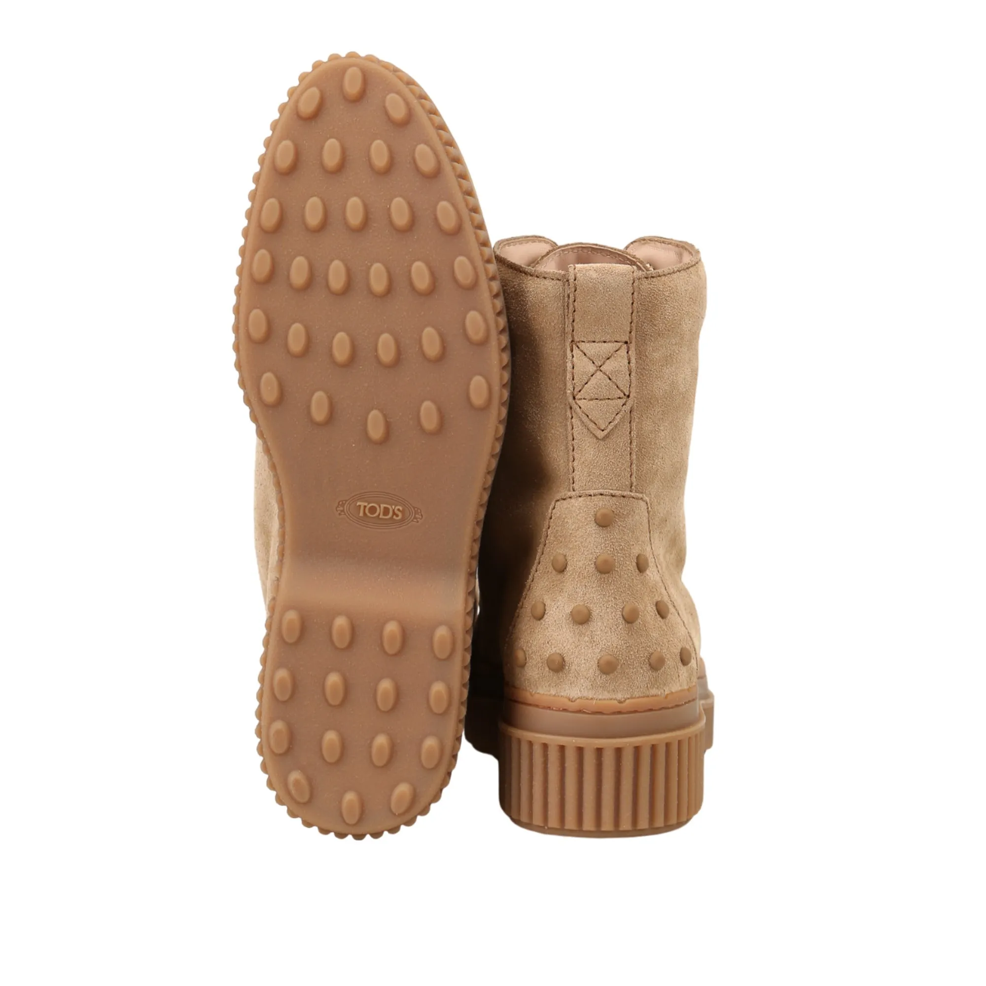 Tod's Gomma Suede Boots