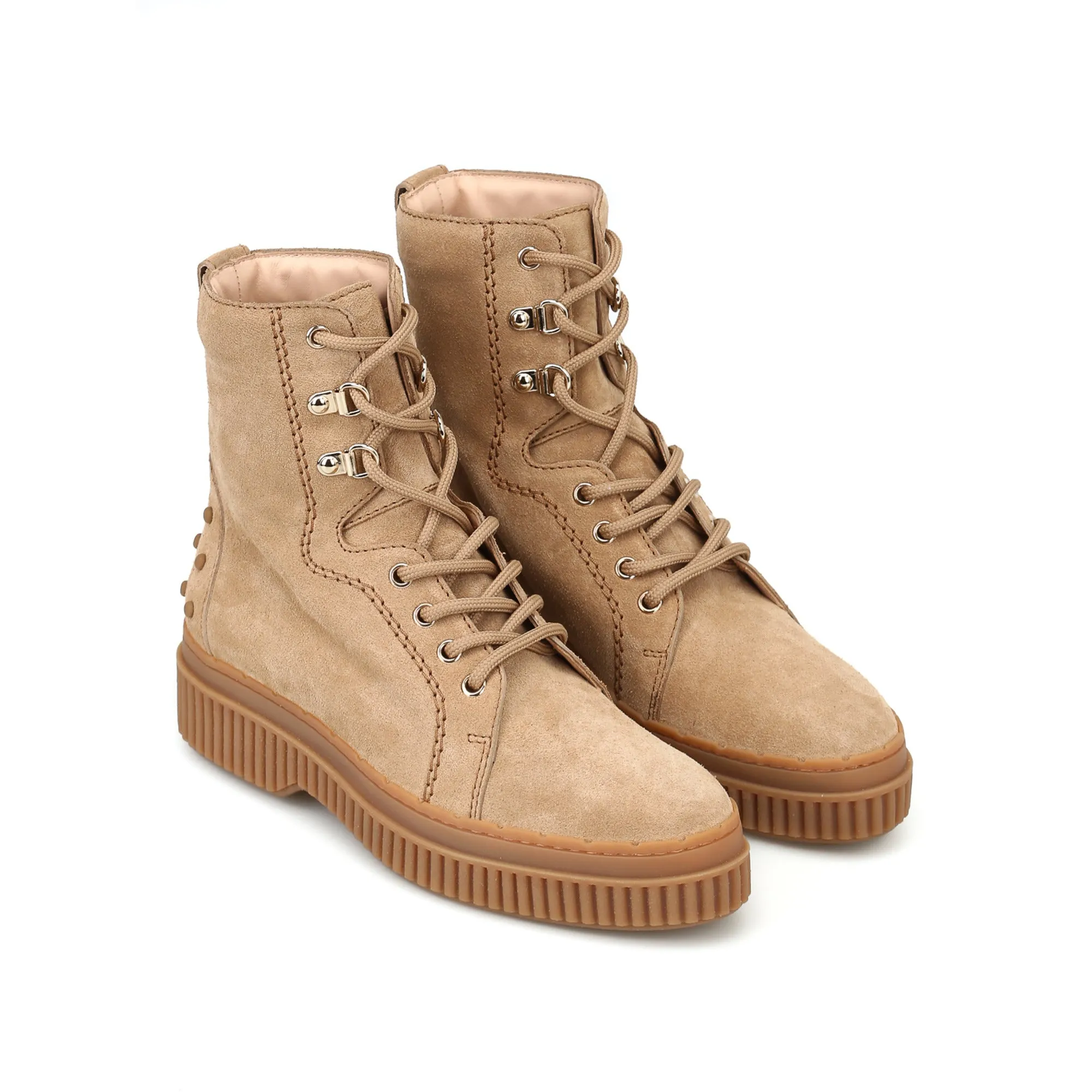 Tod's Gomma Suede Boots