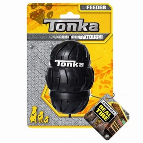 Tonka TriStack Tread Kong Toy- 12.5cm puppy car seat,dog car harness,travel dog crate