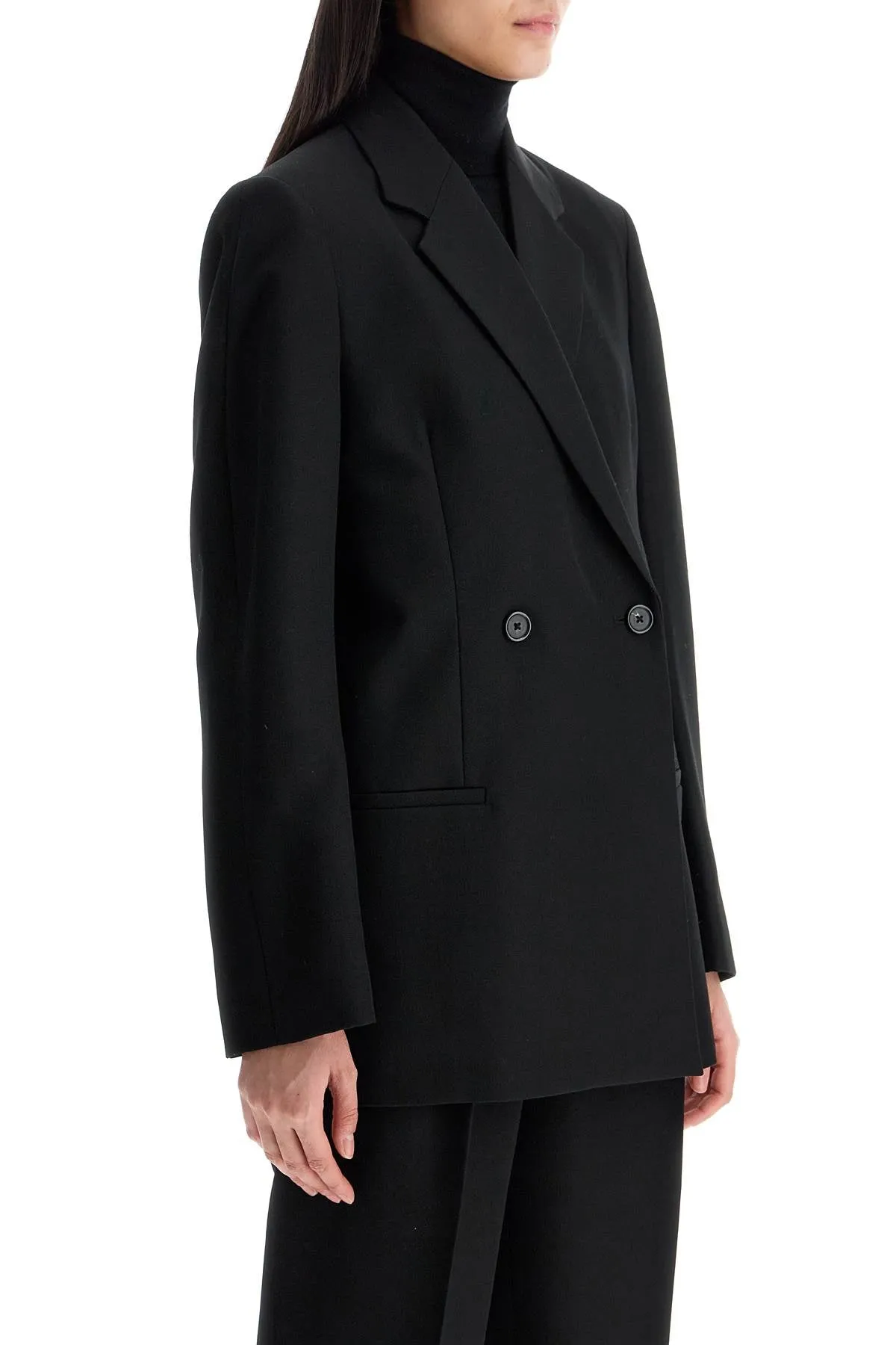 Toteme Women's  Double-Breasted Loose Blazer