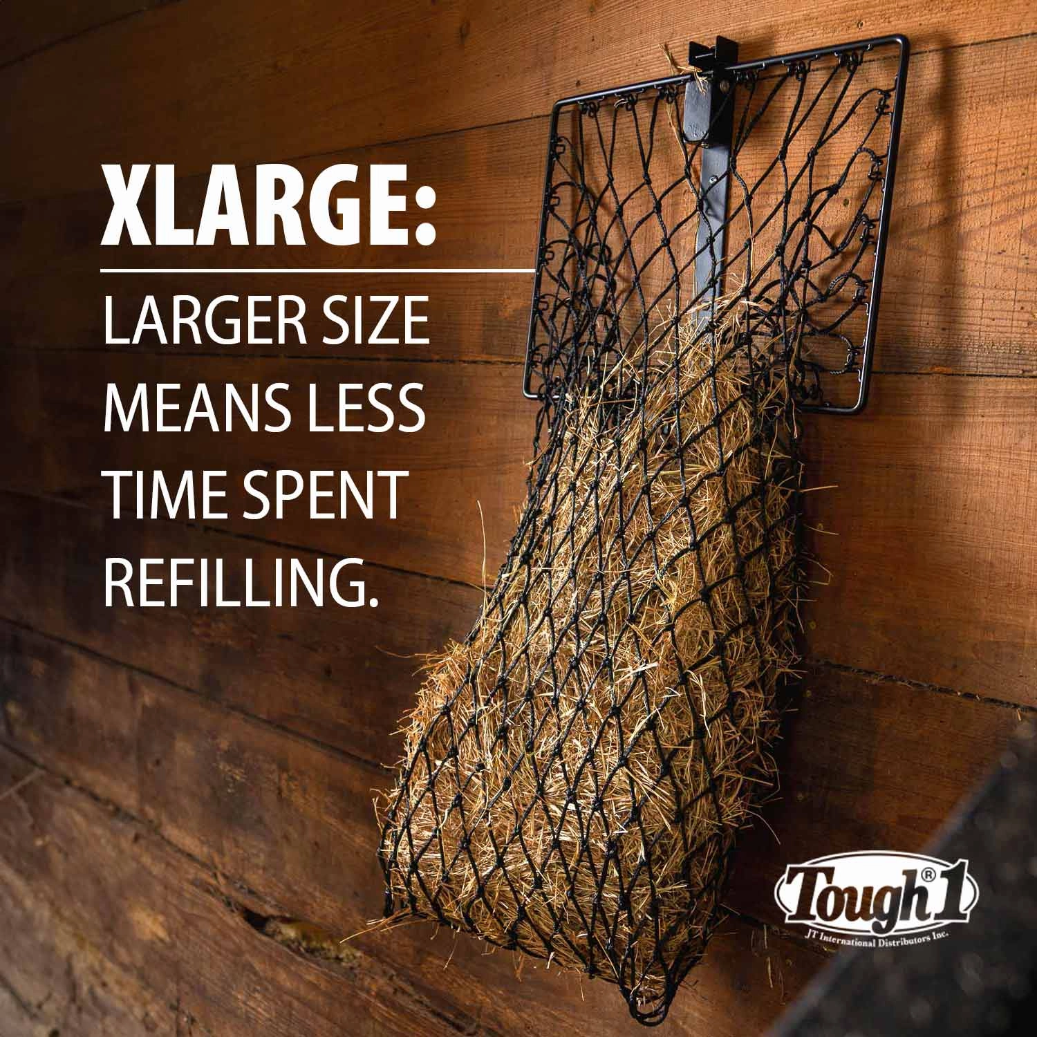 Tough 1 Hay Hoops XL Hanging Hay Feeder for Horses