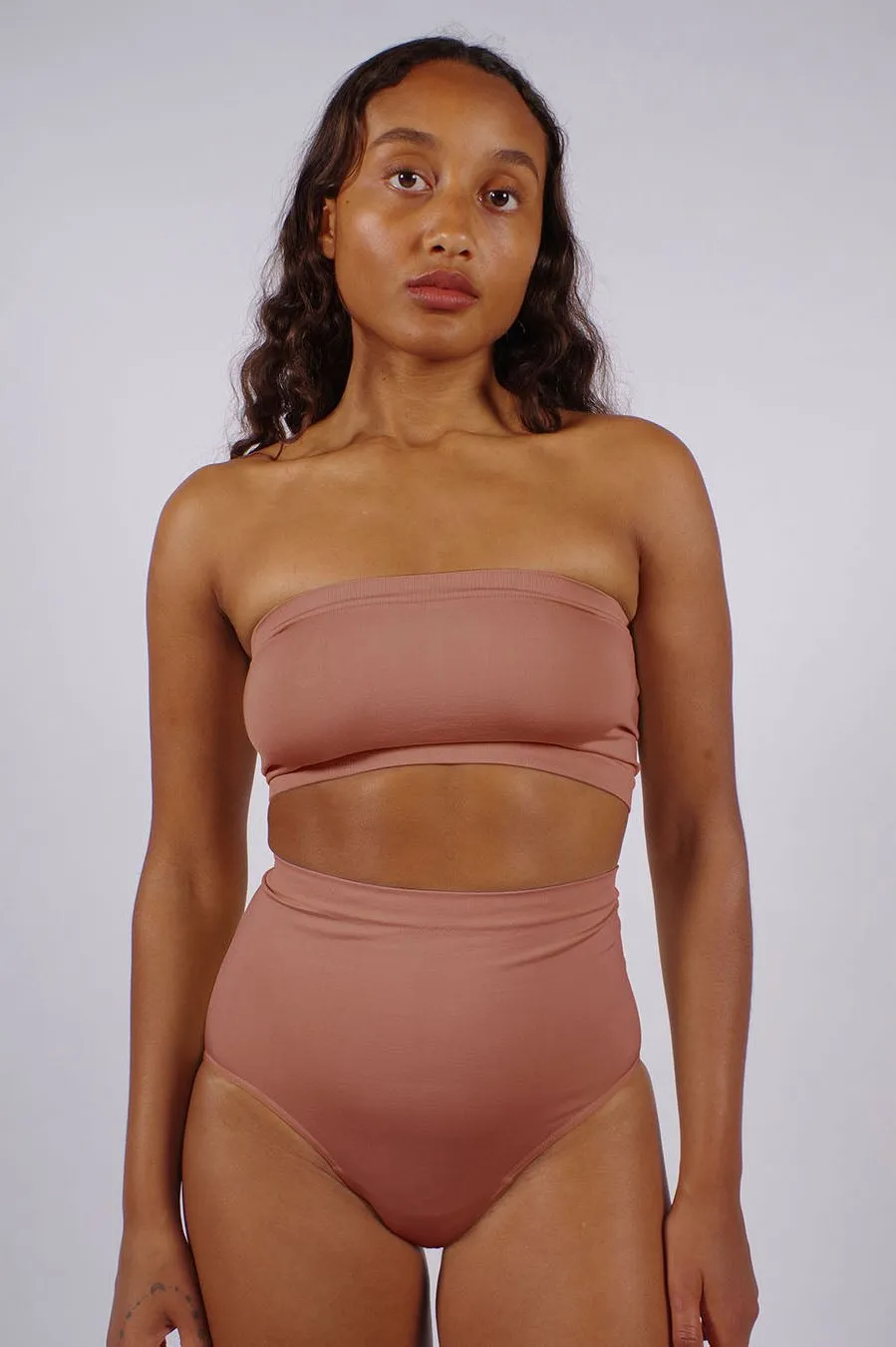 TRANQUIL Bikini Bottoms | Rusty Pink