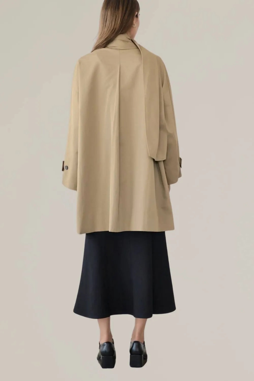 Trench Coat In Khaki