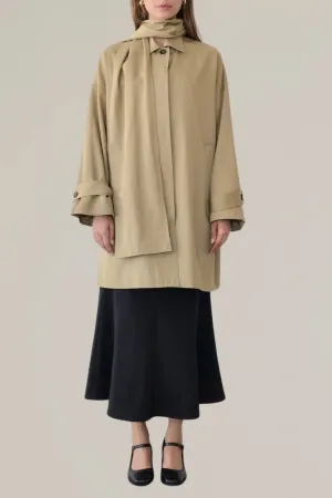 Trench Coat In Khaki