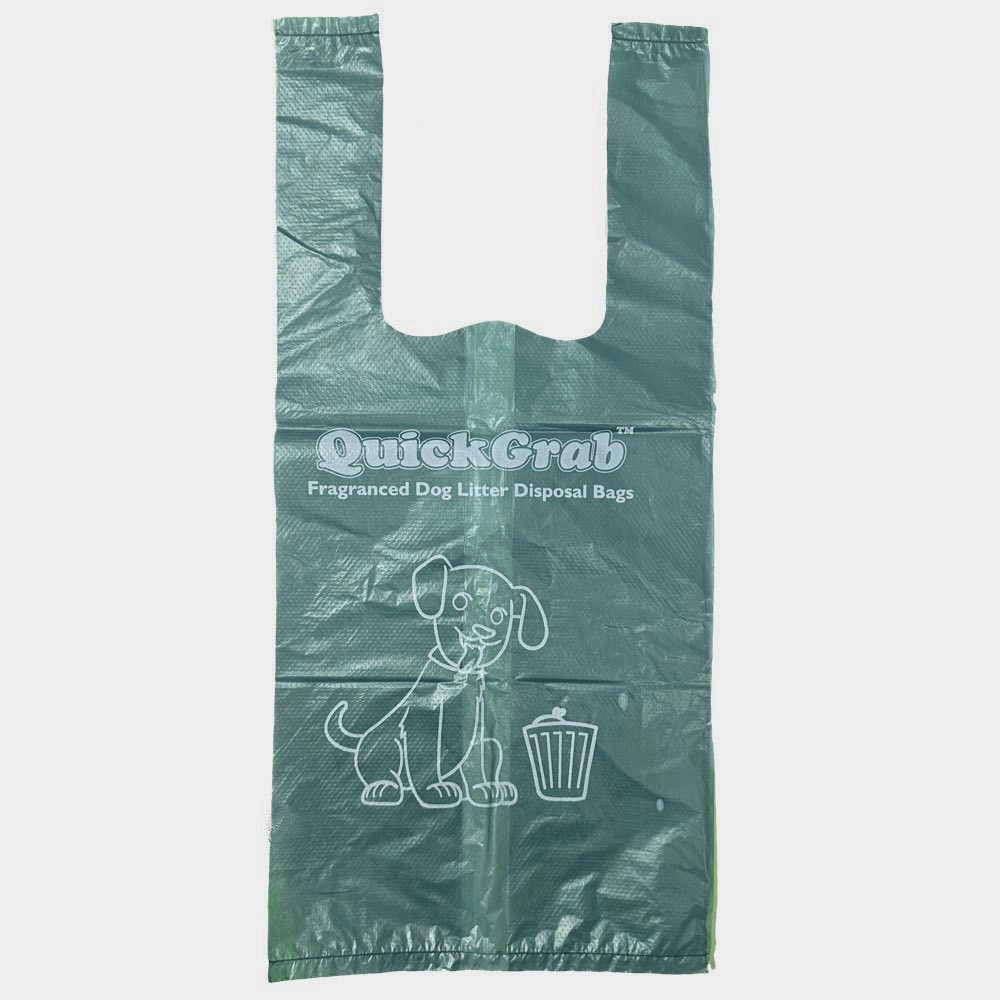 TRIAL SPECIAL (1 per order):  QuickGrab Fragranced Dog Litter Disposal Bags 10ct dog shampoo,pet wipes,dog cleaning spray