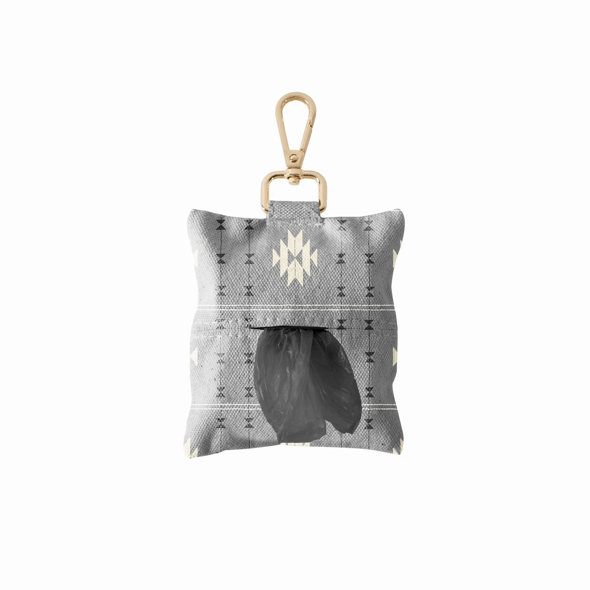 Tribal Gray Dog Waste Bag Dispenser dog business cards,pet business supplies,doggie storefront